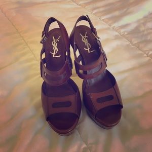Yves Saint Laurent sandals NWOT